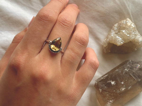 Citrine Galina Ring - Jewels & Gems