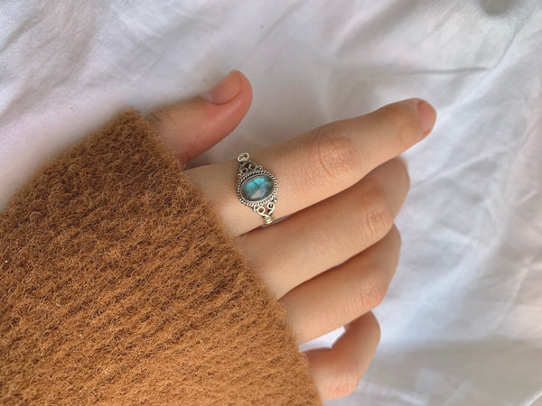 Labradorite Melita Ring - Jewels & Gems