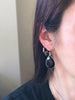Onyx Adora Earrings Oval/ Tear Drop - Jewels & Gems