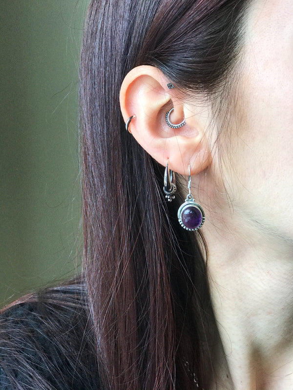 Amethyst Gala Earrings - Jewels & Gems