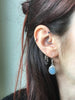Green and Blue Chalcedony Gala Earrings - Jewels & Gems