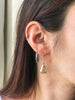 Raw Citrine Akoni Earrings - Teardrop / Oval / Round - Jewels & Gems
