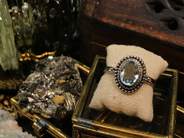 Blue Topaz Gala Ring - Jewels & Gems