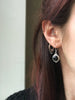 Onyx Ari Dot Earrings - Jewels & Gems
