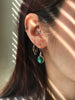 Malachite Ari Earrings - Oval - Jewels & Gems