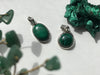 Malachite Pendant Round & Oval - Jewels & Gems