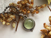 Prehnite Ari Dot Pendant - Round - Jewels & Gems