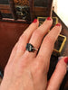 Black Tourmaline Sanaa Ring - Jewels & Gems