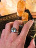 Citrine Ari Ring Triangle (US 9) - Jewels & Gems