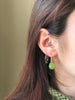 Green Chalcedony Akoni Earrings - Round / Teardrop - Jewels & Gems