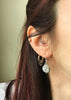 Moonstone Ari Dot Earrings - Jewels & Gems