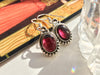 Garnet Mini Gala Earrings - Jewels & Gems