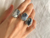 Dendritic Agate Brea Ring - Medium Square - Jewels & Gems