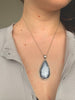 Dendritic Agate Brea Pendant - Long Teardrop - Jewels & Gems