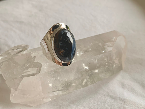 Pietersite Medea Ring - Medium Oval - Jewels & Gems