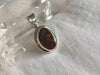 Mexican Fire Agate Ansley Pendant - Oval - Jewels & Gems