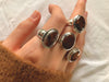 Mexican Fire Agate Otho Ring - Oval - Jewels & Gems