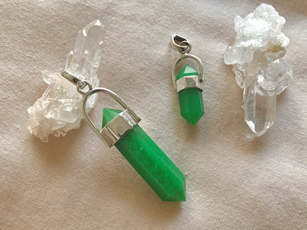 Nephrite Jade Alena Pendant - Jewels & Gems