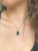 Pink Tourmaline Ansley Pendant - Small Square - Jewels & Gems