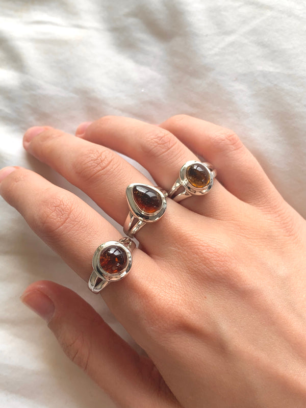 Champagne Tourmaline Ansley Rings - Mixed Small - Jewels & Gems
