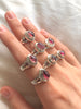 Pink Tourmaline Ansley Rings - Mixed Small - Jewels & Gems