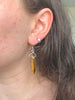 Tiger's Eye Alena Earrings - Large - Jewels & Gems