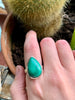 Malachite Drop Ari Ring - Jewels & Gems