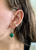 Malachite Cassia Dot Earrings - Jewels & Gems