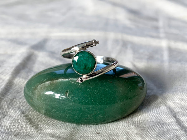 Semi-precious Emerald / Ruby / Sapphire Callie Ring - Jewels & Gems