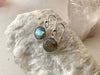 Labradorite Akoni Earrings - Round / Oval - Jewels & Gems