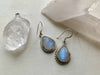 Moonstone Gala Earrings - Teardrop - Jewels & Gems