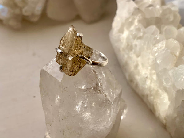 Raw Citrine Sanaa Ring - Jewels & Gems