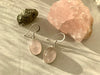 Rose Quartz Akoni Earrings - Oval - Jewels & Gems
