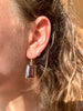 Dusty Pink Quartz Adora Earrings - Jewels & Gems