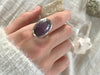 Sugilite Naevia Adjustable Ring - Small Oval - Jewels & Gems