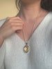 Citrine Naevia Pendant - XLarge Oval - Jewels & Gems