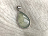 Prehnite with Epidote Brea Pendant - Large Teardrop - Jewels & Gems