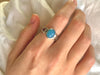 Blue Chalcedony Falco Ring - Jewels & Gems