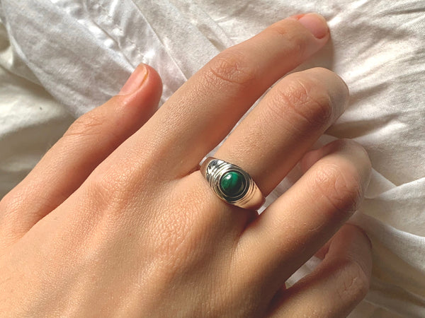 Malachite Lugo Ring - Jewels & Gems