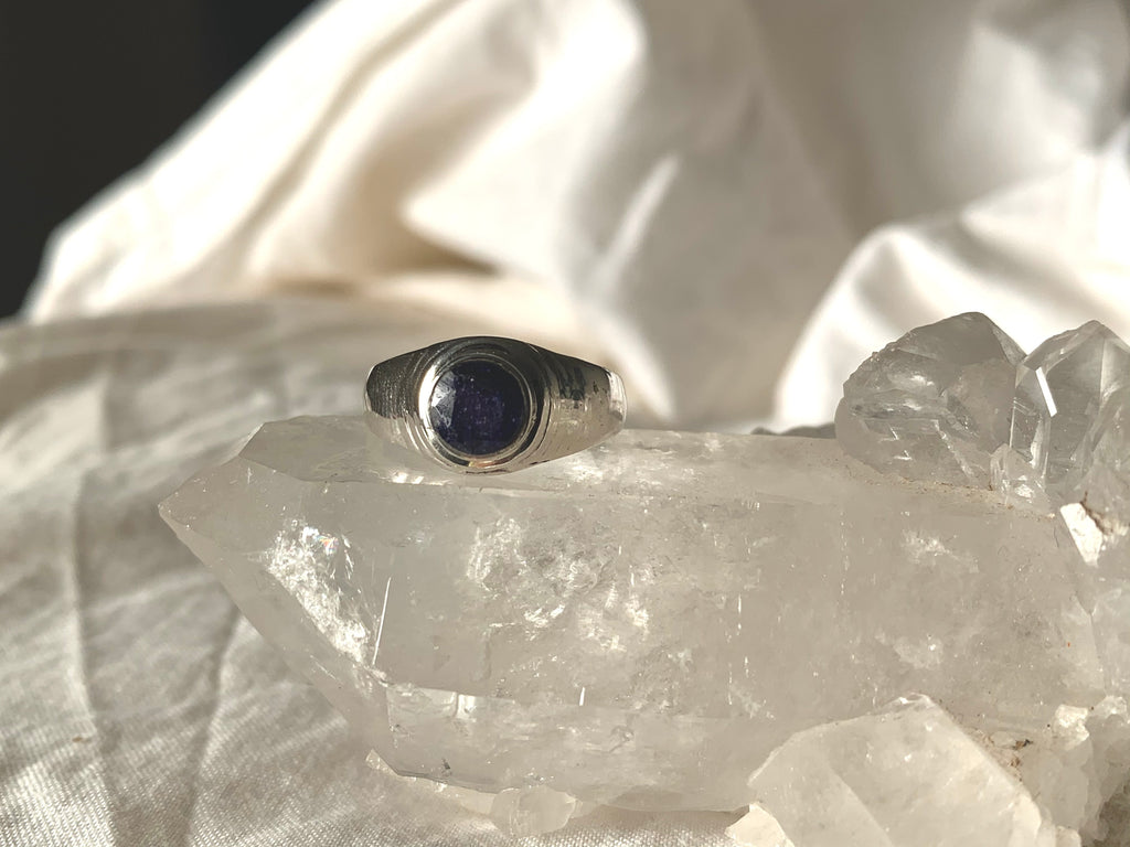 Semi-precious Sapphire Lugo Ring - Jewels & Gems