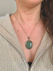 Green Aventurine Naevia Pendant - Reg. Oval - Jewels & Gems