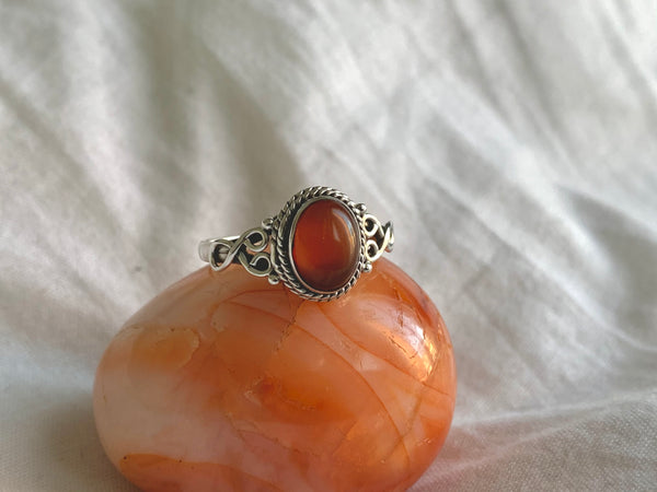 Carnelian Melita Ring - Jewels & Gems