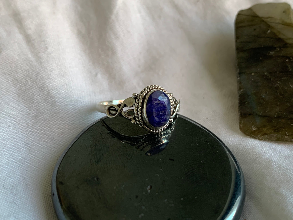 Semi-precious Sapphire Melita Ring | Jewels & Gems