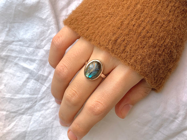 Labradorite Tamis Ring - Jewels & Gems