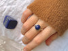 Lapis Lazuli Efimia Ring - Round - Jewels & Gems
