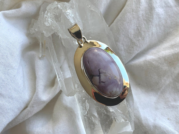 Tiffany Stone Medea Pendant - Skinny Oval - Jewels & Gems