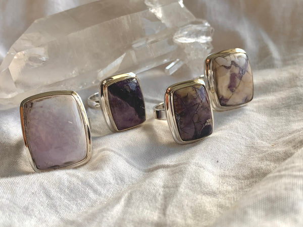 Tiffany Stone Ansley Ring - Rectangle - Jewels & Gems