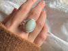 Ethiopian Welo Opal Sylke Ring - XLarge Oval - Jewels & Gems
