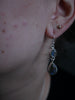 Labradorite Akoni Earrings - Double Drop - Jewels & Gems
