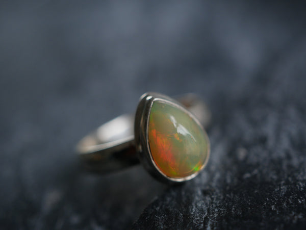 Ethiopian Opal Ari Ring Drop - Jewels & Gems
